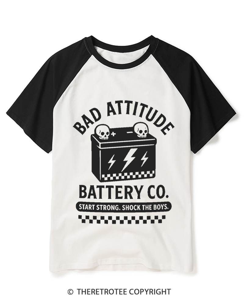 TheRetroTee Feminist Slogan 1970s Raglan Baseball T-Shirt