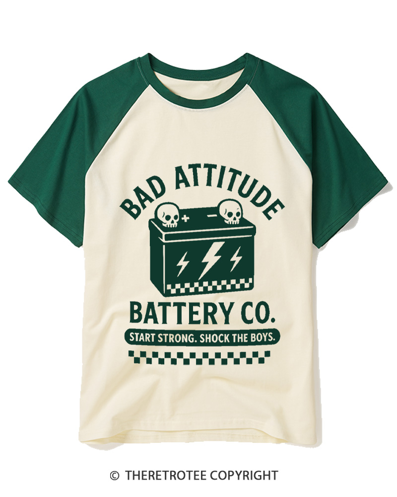 TheRetroTee Feminist Slogan 1970s Raglan Baseball T-Shirt