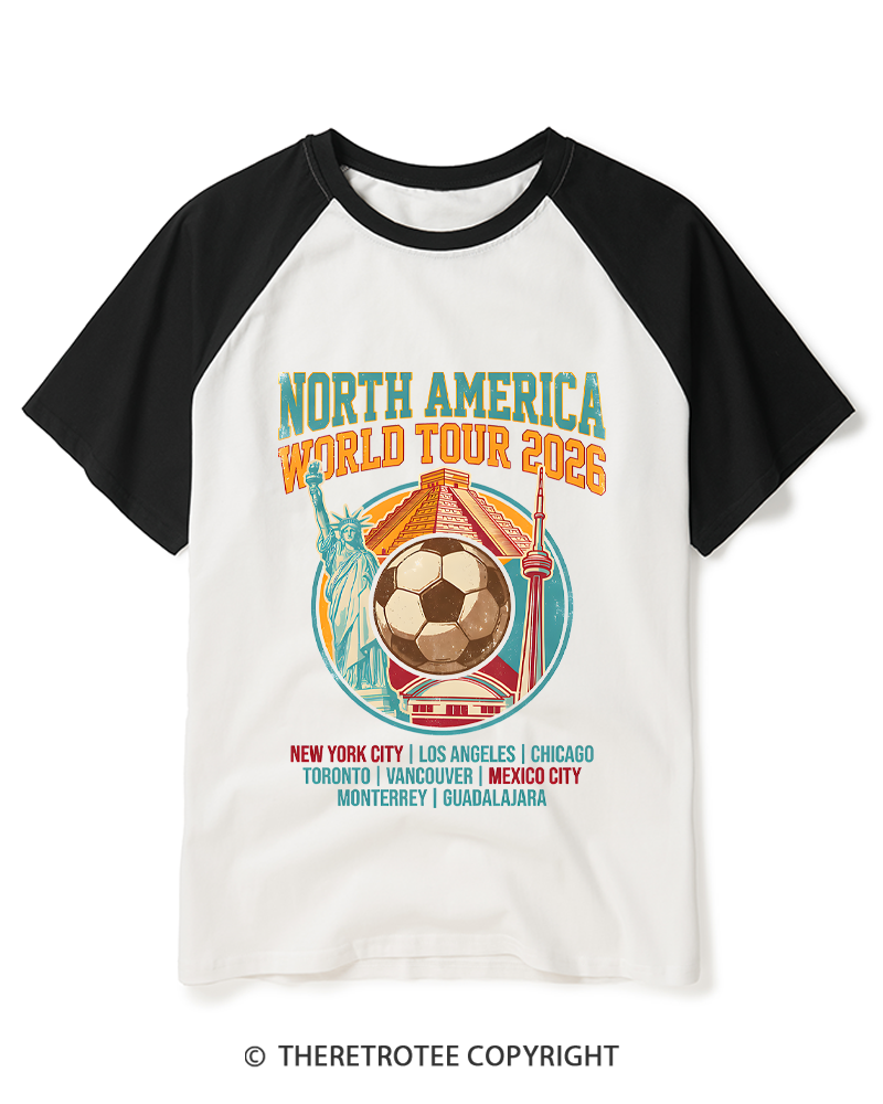 TheRetroTee 90's Soccer No One Understands The Game Raglan Baseball T-Shirt