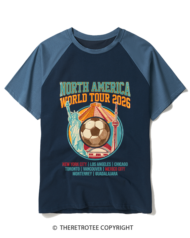 TheRetroTee 90's Soccer No One Understands The Game Raglan Baseball T-Shirt