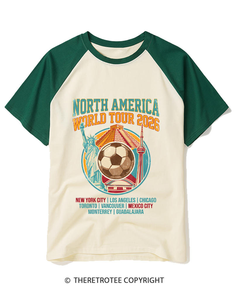 TheRetroTee 90's Soccer No One Understands The Game Raglan Baseball T-Shirt