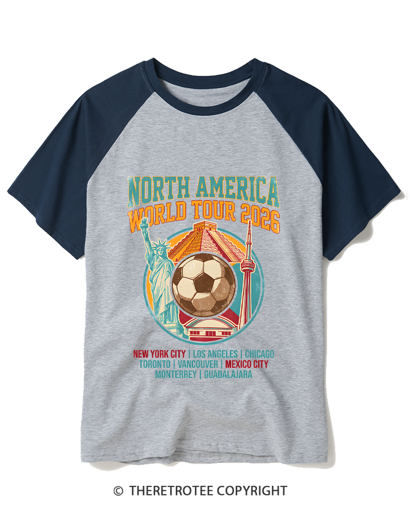 TheRetroTee 90's Soccer No One Understands The Game Raglan Baseball T-Shirt
