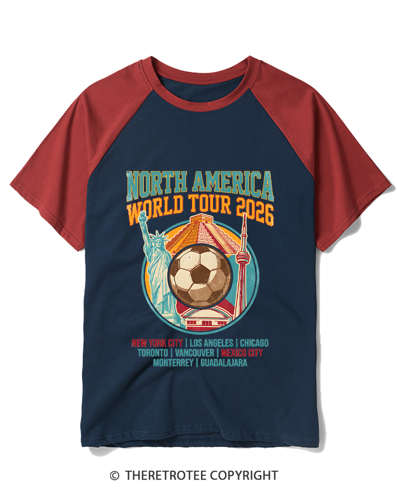TheRetroTee 90's Soccer No One Understands The Game Raglan Baseball T-Shirt