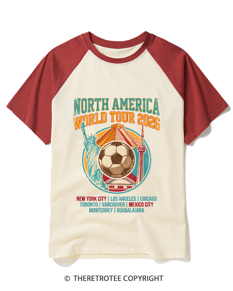 TheRetroTee 90's Soccer No One Understands The Game Raglan Baseball T-Shirt