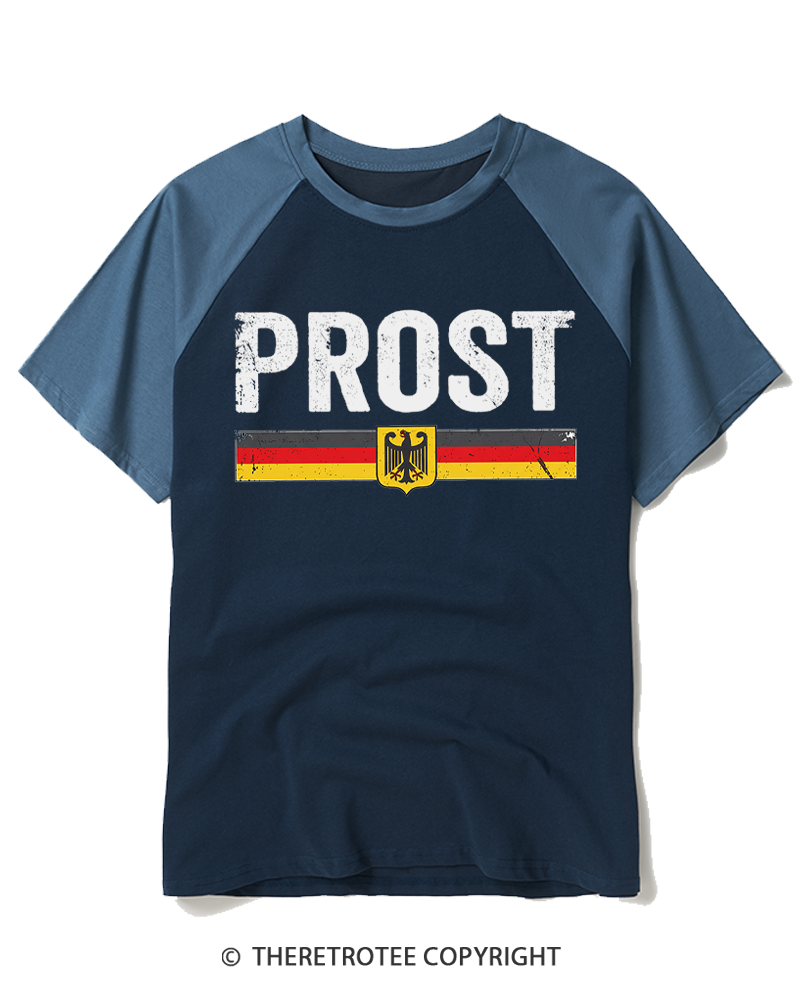 TheRetroTee Prost Raglan Baseball T-Shirt