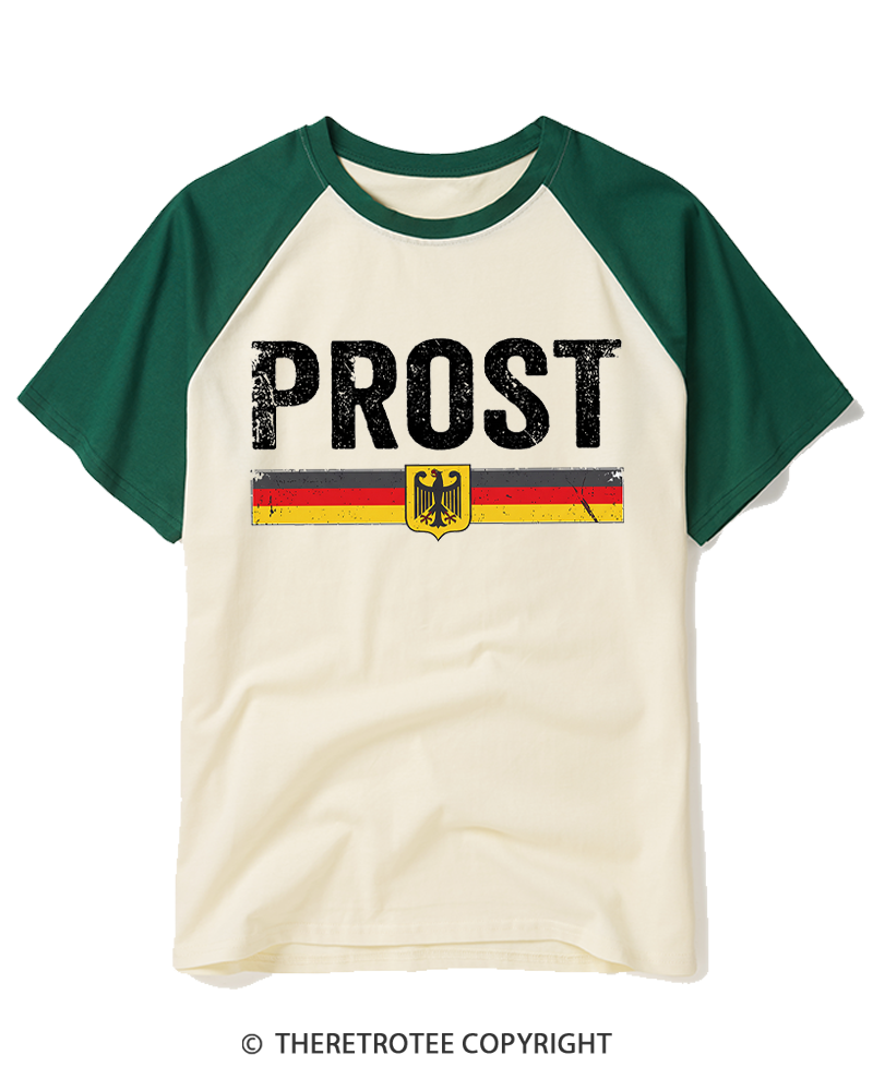 TheRetroTee Prost Raglan Baseball T-Shirt
