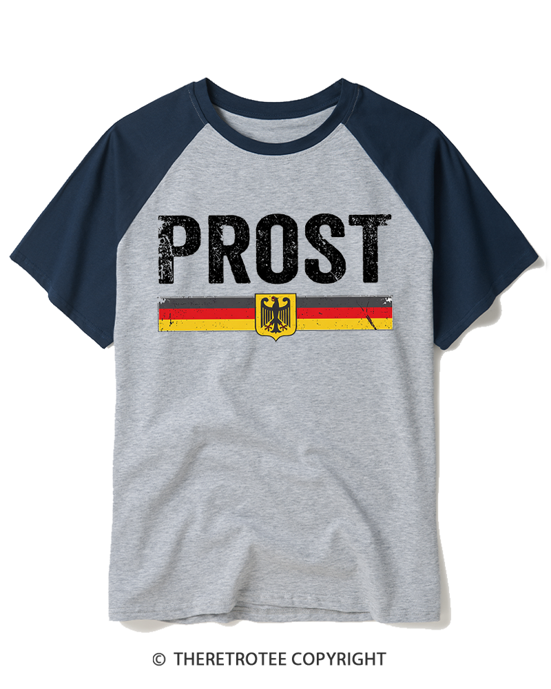 TheRetroTee Prost Raglan Baseball T-Shirt