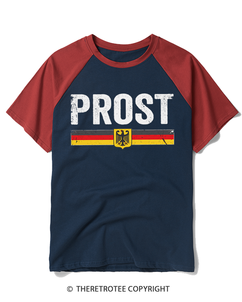 TheRetroTee Prost Raglan Baseball T-Shirt