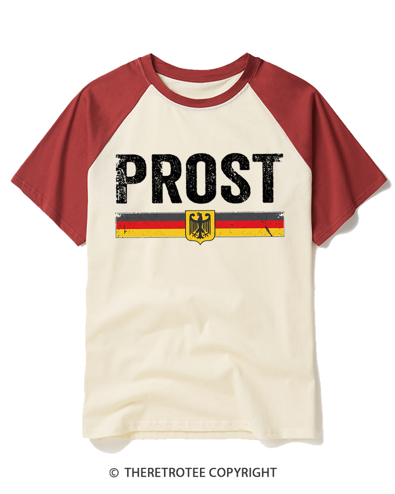 TheRetroTee Prost Raglan Baseball T-Shirt