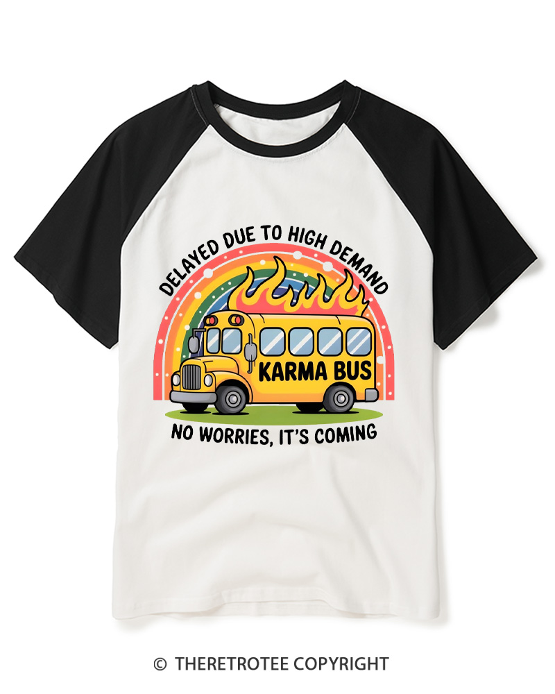 TheRetroTee Delayed Due to High Demand 1980s Raglan Baseball T-Shirt