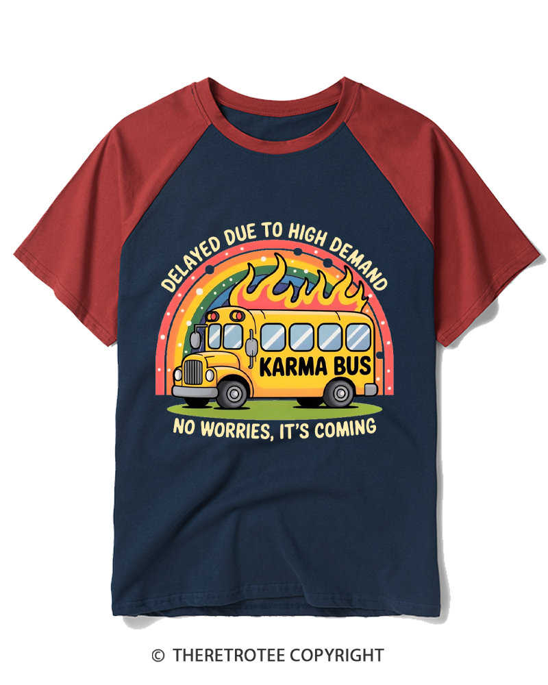 TheRetroTee Delayed Due to High Demand 1980s Raglan Baseball T-Shirt
