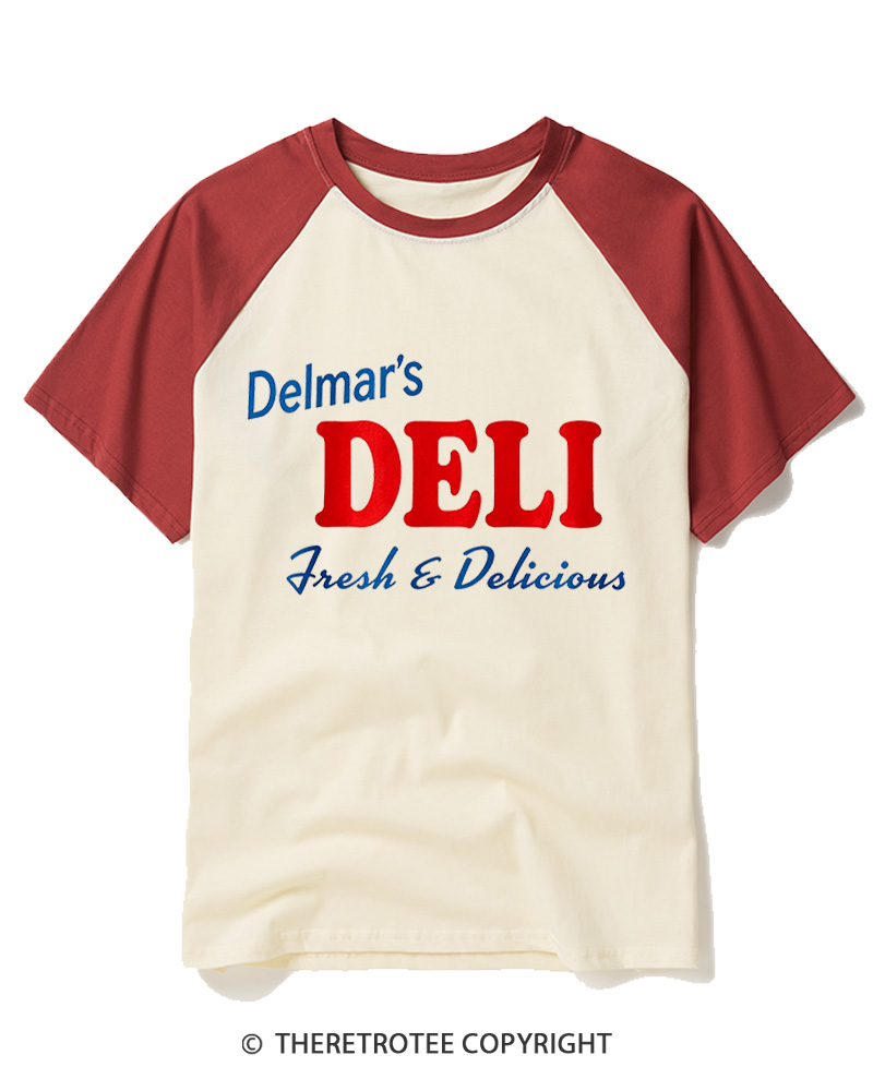 TheRetroTee Comic Movie Lover Vintage Raglan Baseball T-Shirt