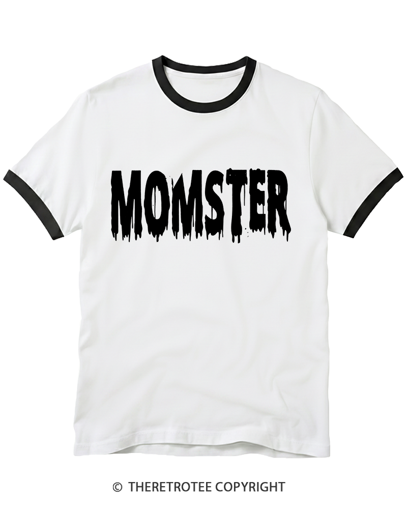 TheRetroTee Momster 2000s Ringer T-Shirt