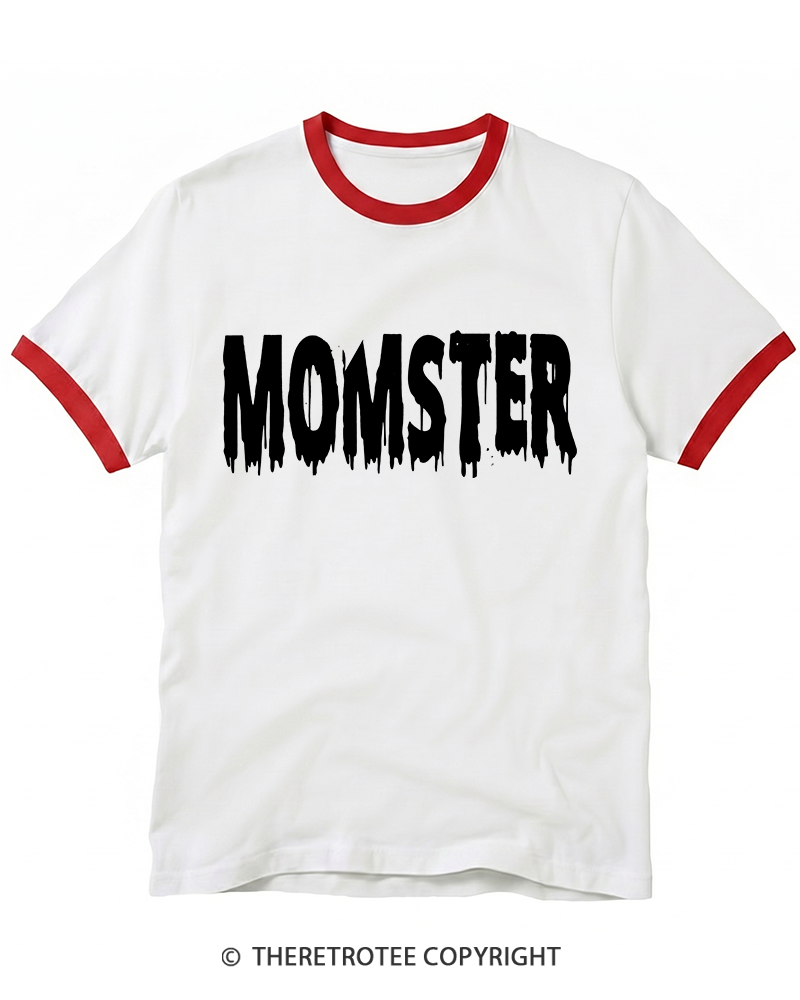TheRetroTee Momster 2000s Ringer T-Shirt