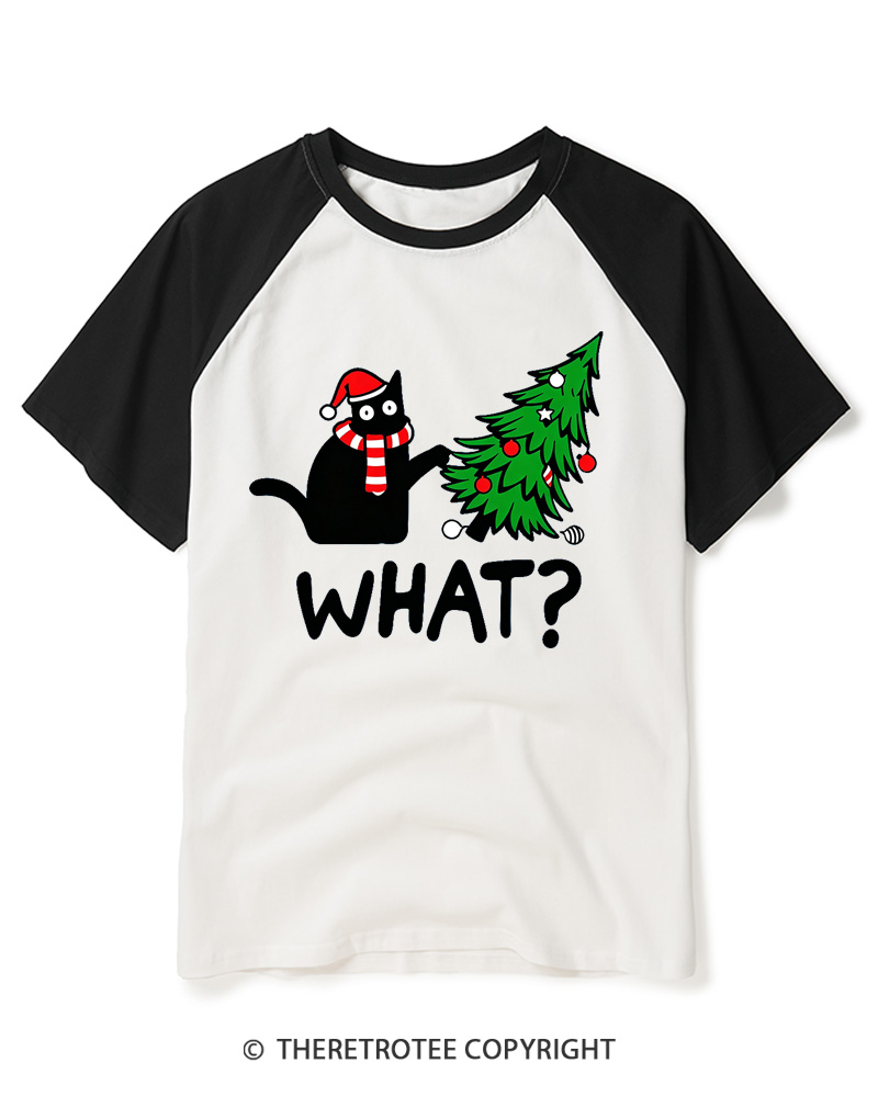 TheRetroTee What 2000s Raglan Baseball T-Shirt