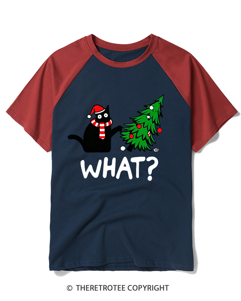 TheRetroTee What 2000s Raglan Baseball T-Shirt