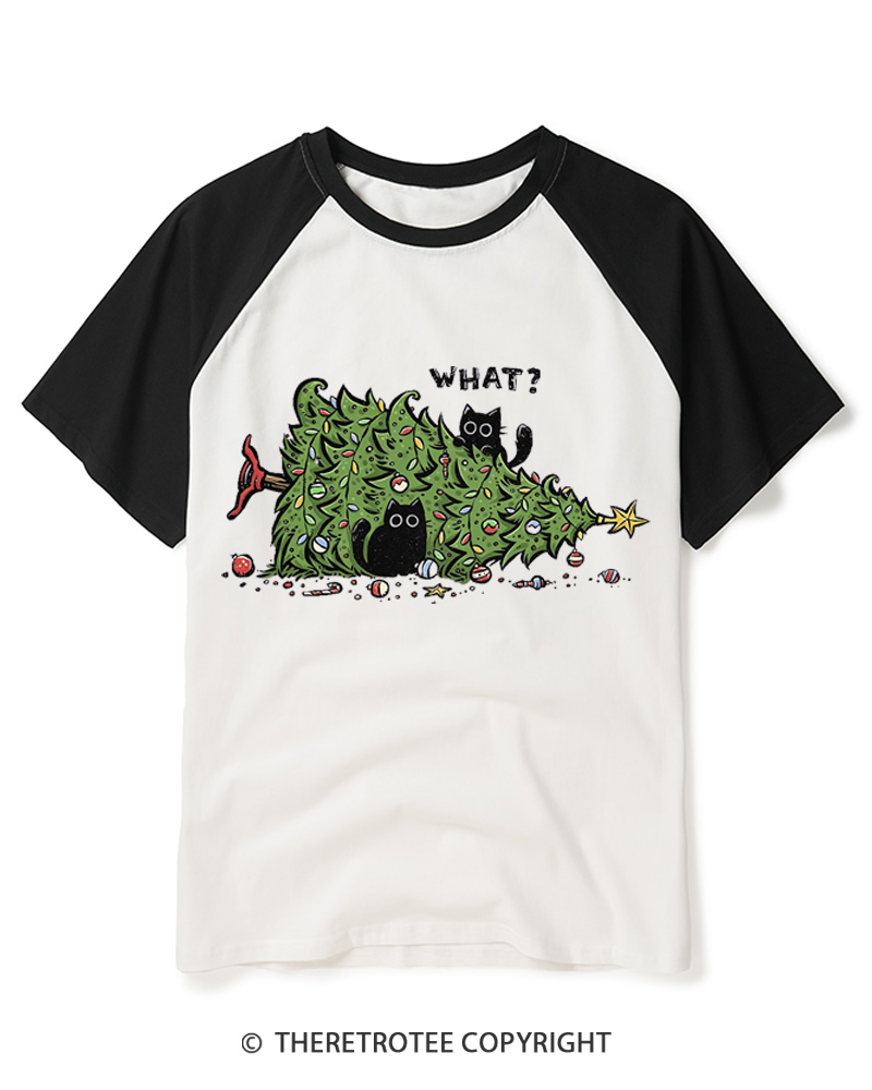 TheRetroTee What 2000s Raglan Baseball T-Shirt