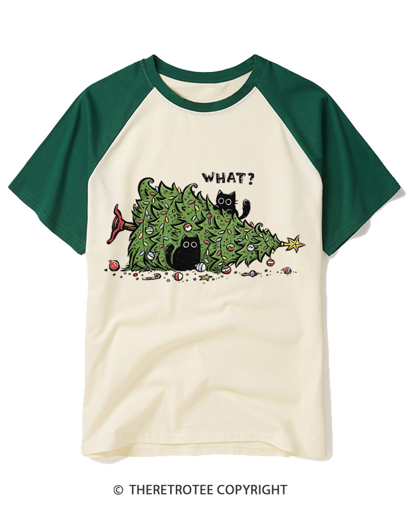 TheRetroTee What 2000s Raglan Baseball T-Shirt