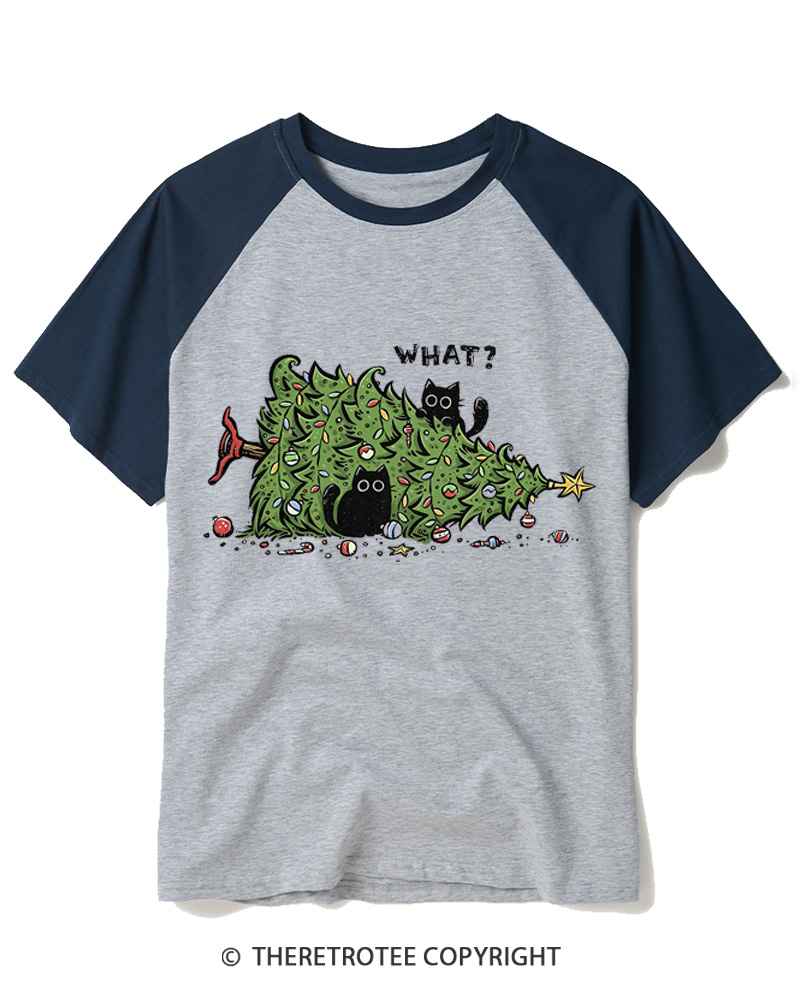 TheRetroTee What 2000s Raglan Baseball T-Shirt