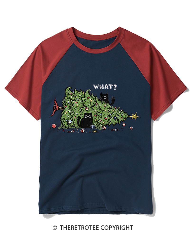 TheRetroTee What 2000s Raglan Baseball T-Shirt