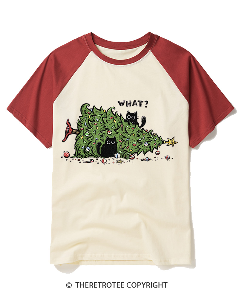 TheRetroTee What 2000s Raglan Baseball T-Shirt