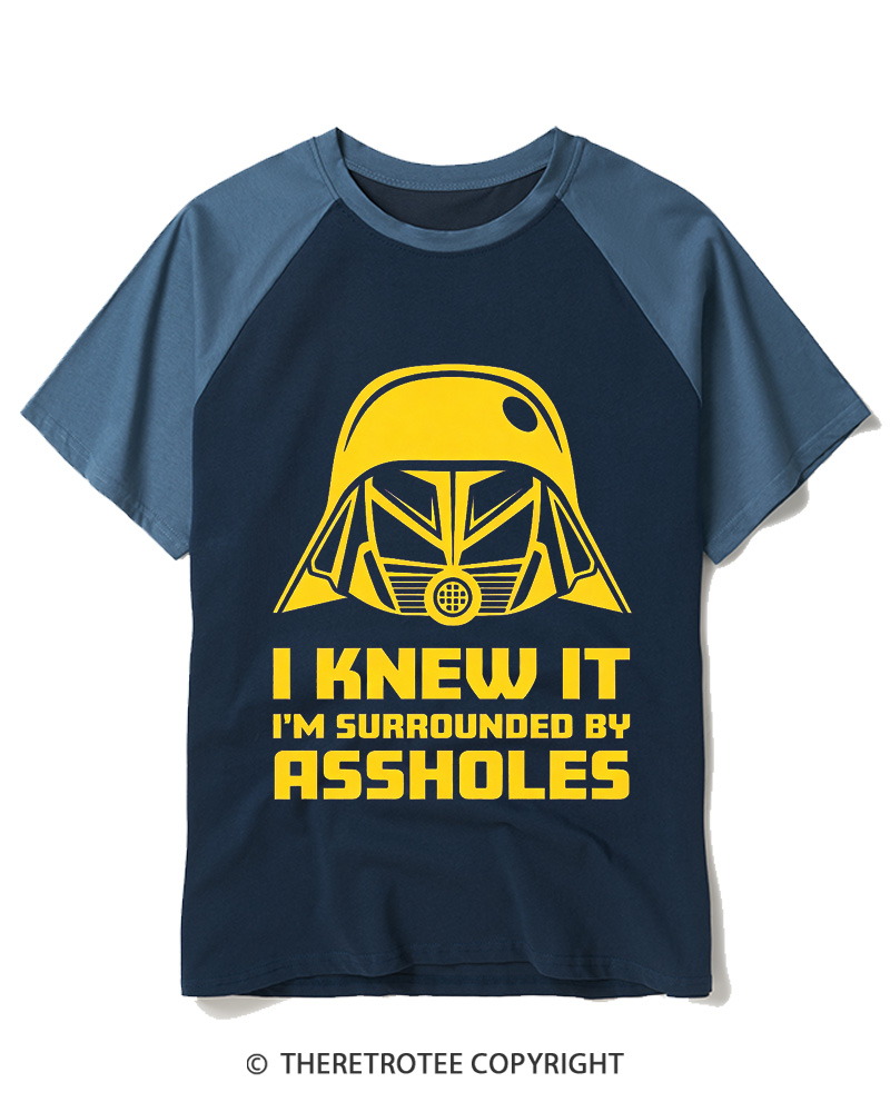 TheRetroTee Vintage Spaceballs 1987 Raglan Baseball T-Shirt