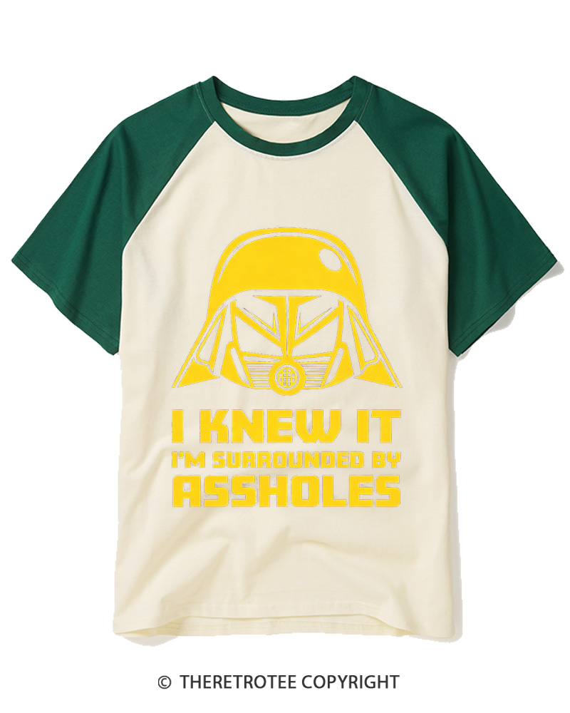 TheRetroTee Vintage Spaceballs 1987 Raglan Baseball T-Shirt