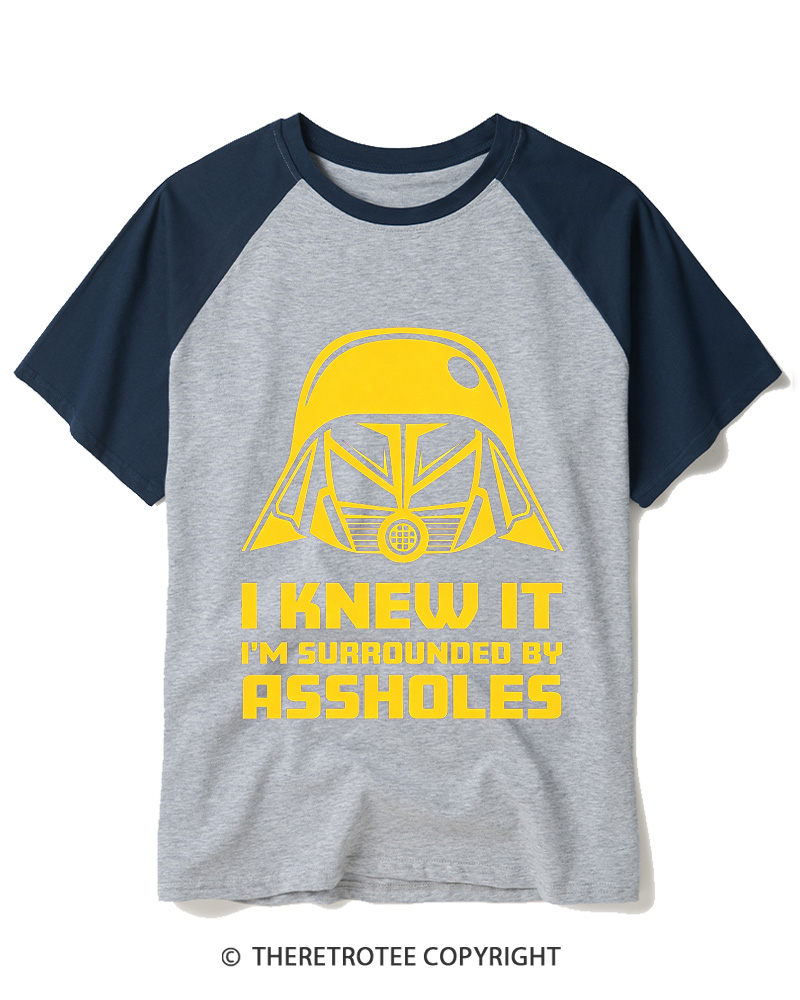 TheRetroTee Vintage Spaceballs 1987 Raglan Baseball T-Shirt