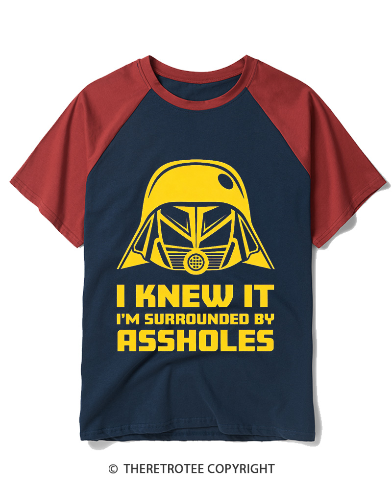 TheRetroTee Vintage Spaceballs 1987 Raglan Baseball T-Shirt
