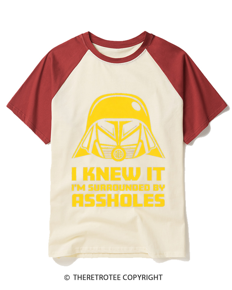 TheRetroTee Vintage Spaceballs 1987 Raglan Baseball T-Shirt