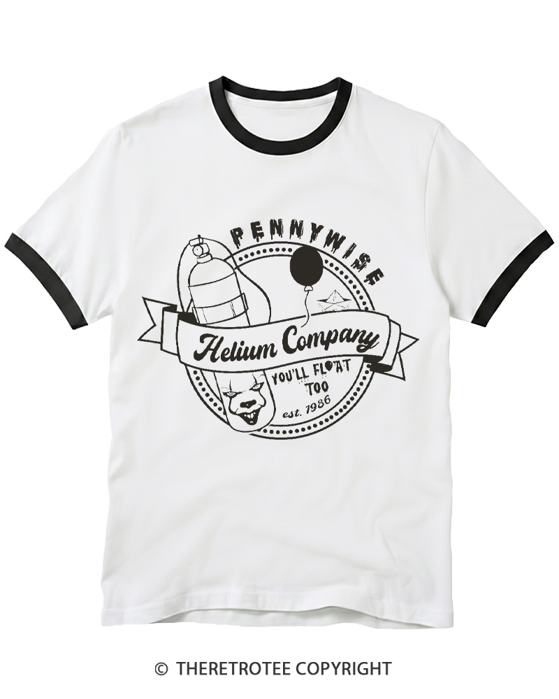 TheRetroTee You’ll Float Too 1960s Ringer T-shirt