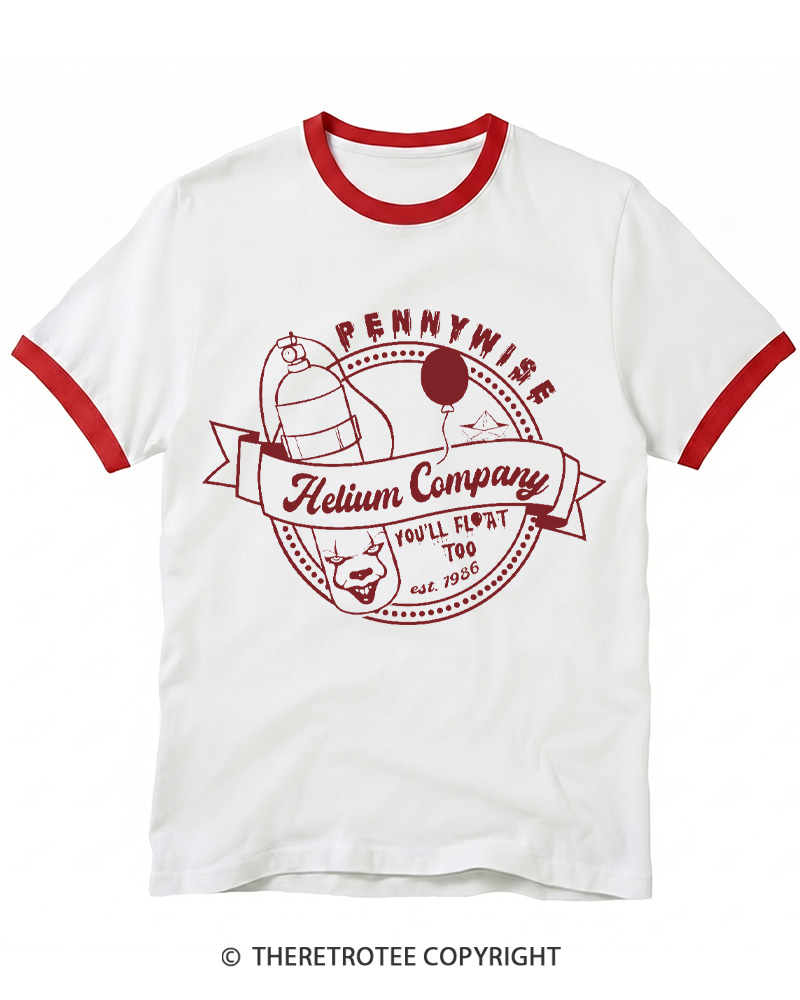 TheRetroTee You’ll Float Too 1960s Ringer T-shirt