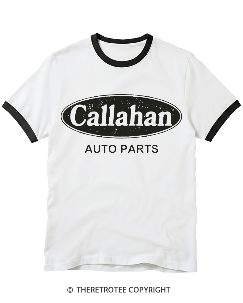 TheRetroTee Auto Parts 1990s Ringer T-shirt