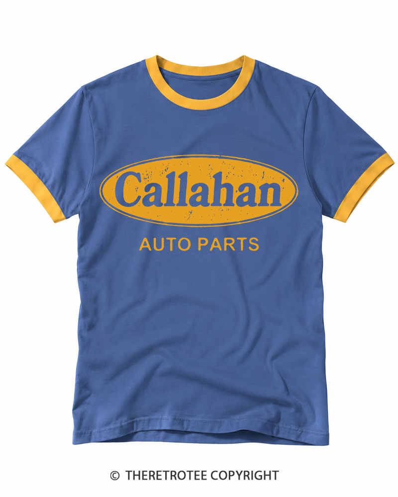 TheRetroTee Auto Parts 1990s Ringer T-shirt