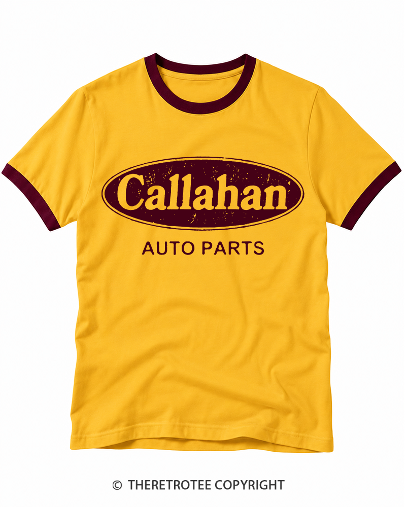 TheRetroTee Auto Parts 1990s Ringer T-shirt