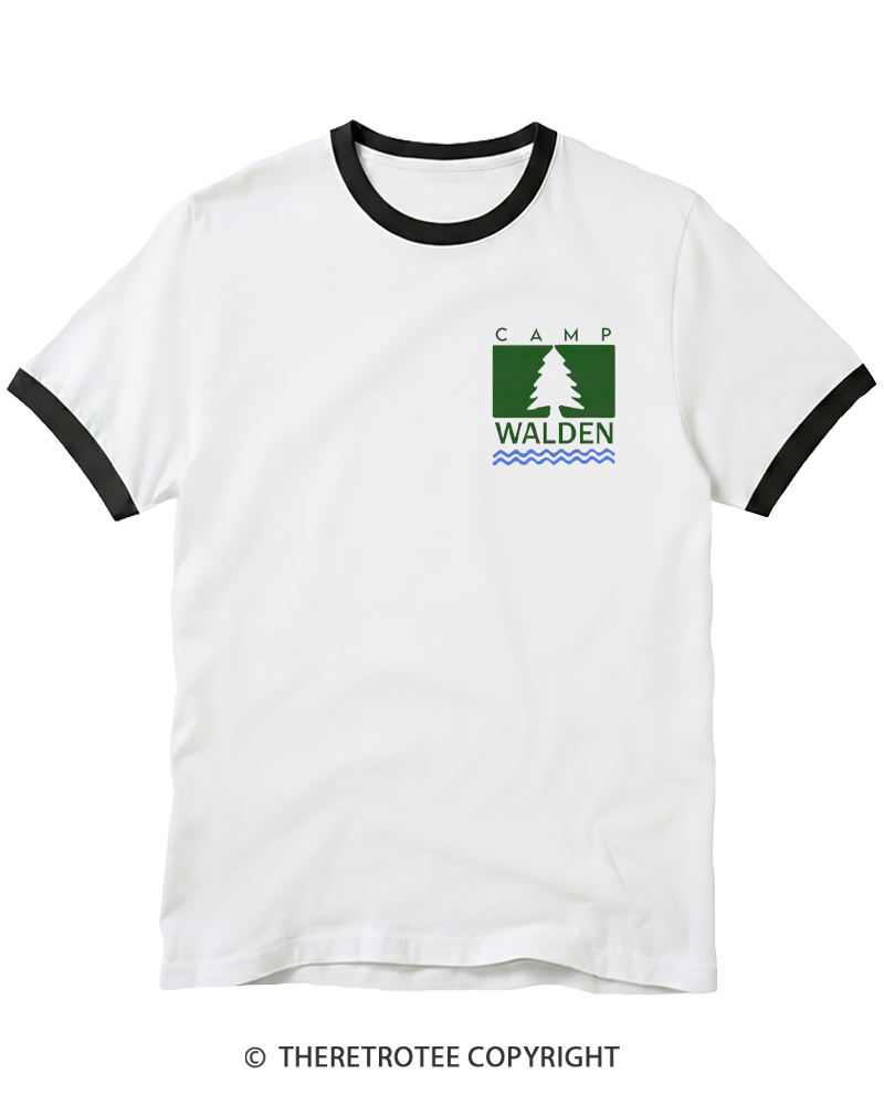 TheRetroTee 1980s Walden Nature Ringer T-shirt