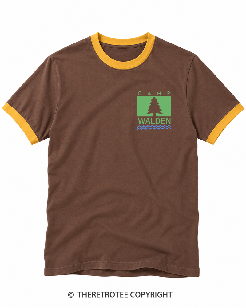 TheRetroTee 1980s Walden Nature Ringer T-shirt