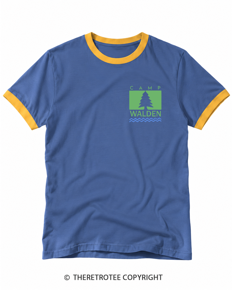 TheRetroTee 1980s Walden Nature Ringer T-shirt