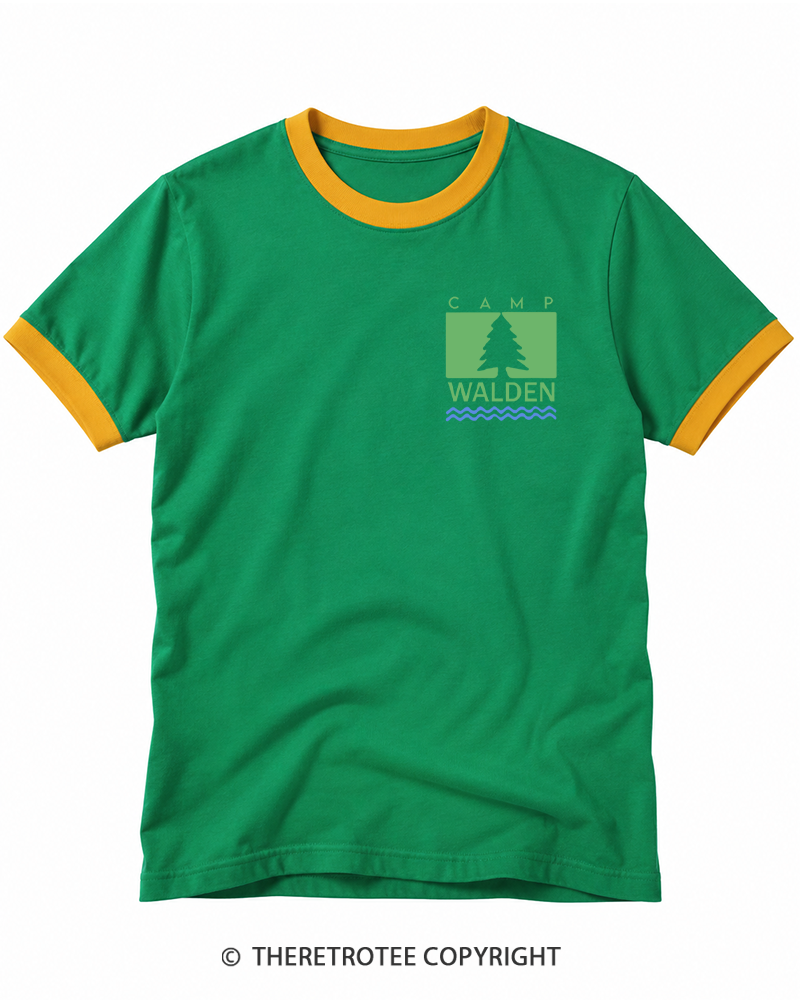 TheRetroTee 1980s Walden Nature Ringer T-shirt