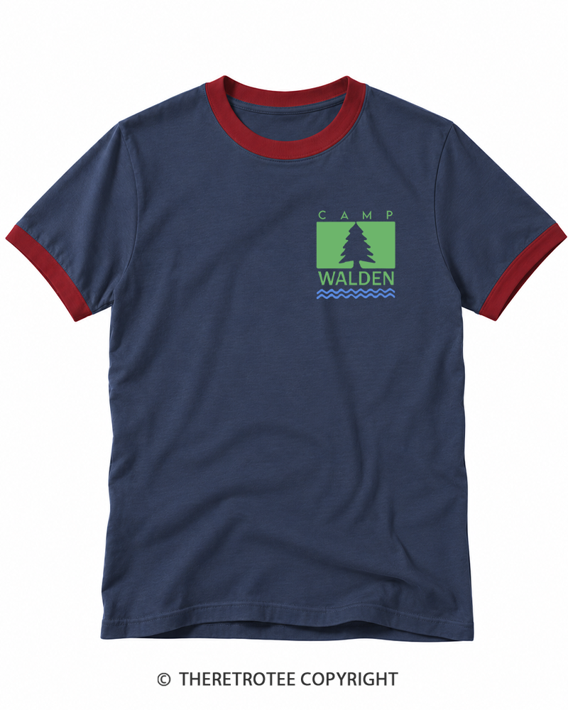 TheRetroTee 1980s Walden Nature Ringer T-shirt