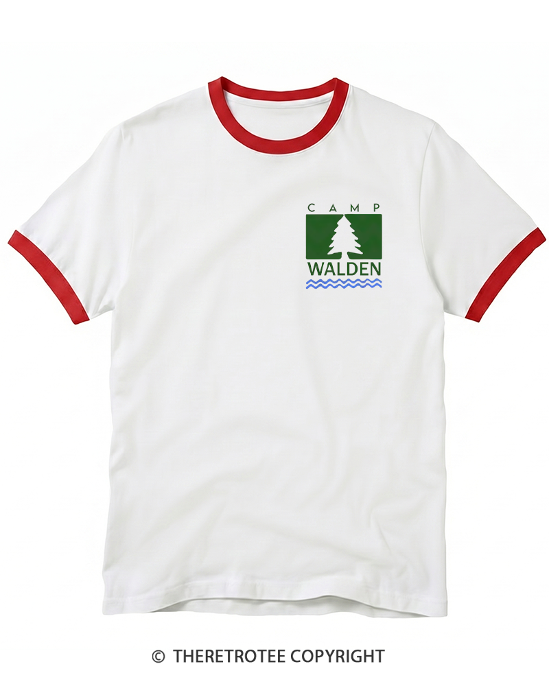 TheRetroTee 1980s Walden Nature Ringer T-shirt