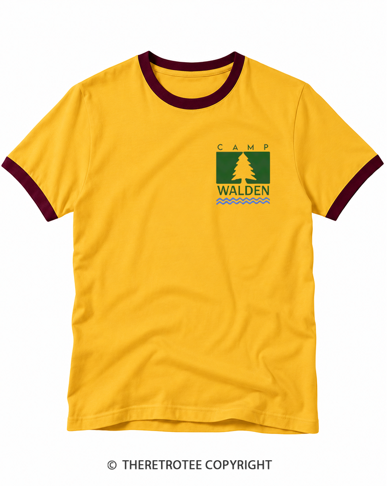 TheRetroTee 1980s Walden Nature Ringer T-shirt