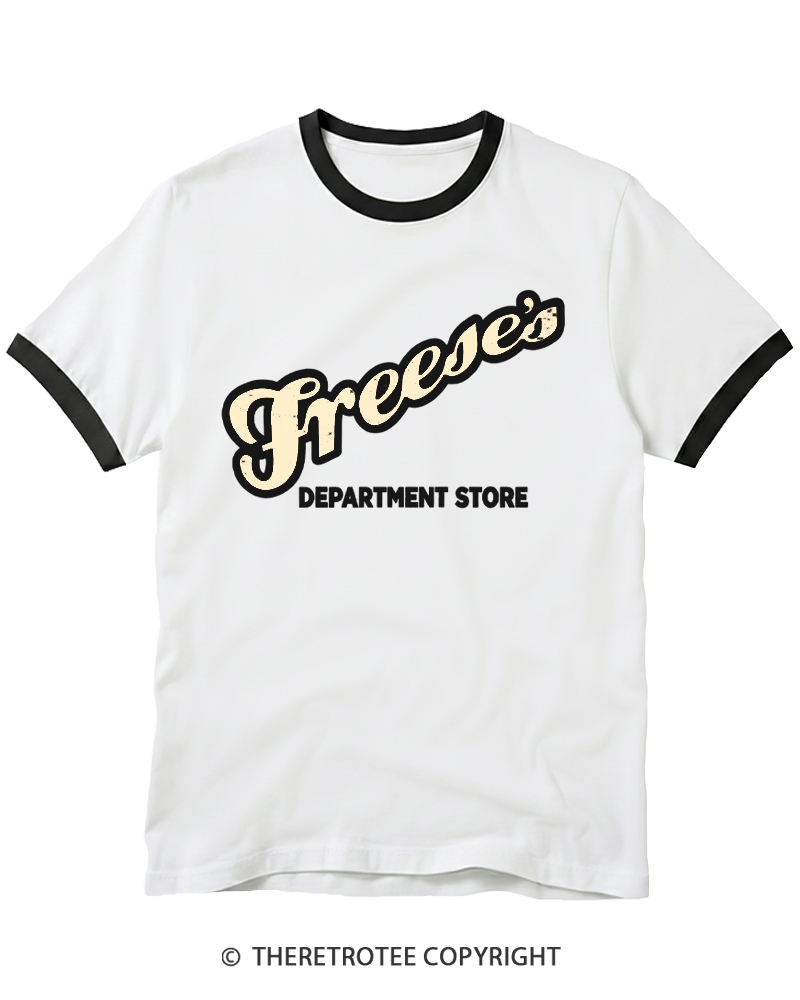 TheRetroTee Old Town Department Store Ringer T-shirt