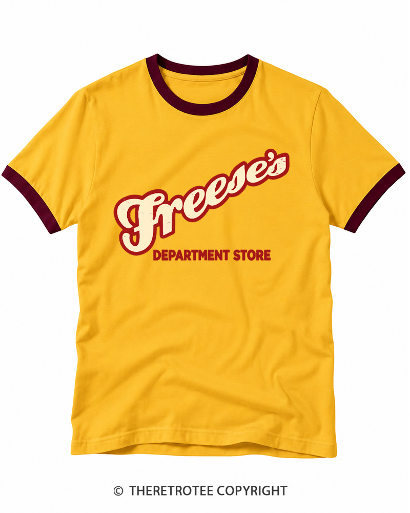 TheRetroTee Old Town Department Store Ringer T-shirt