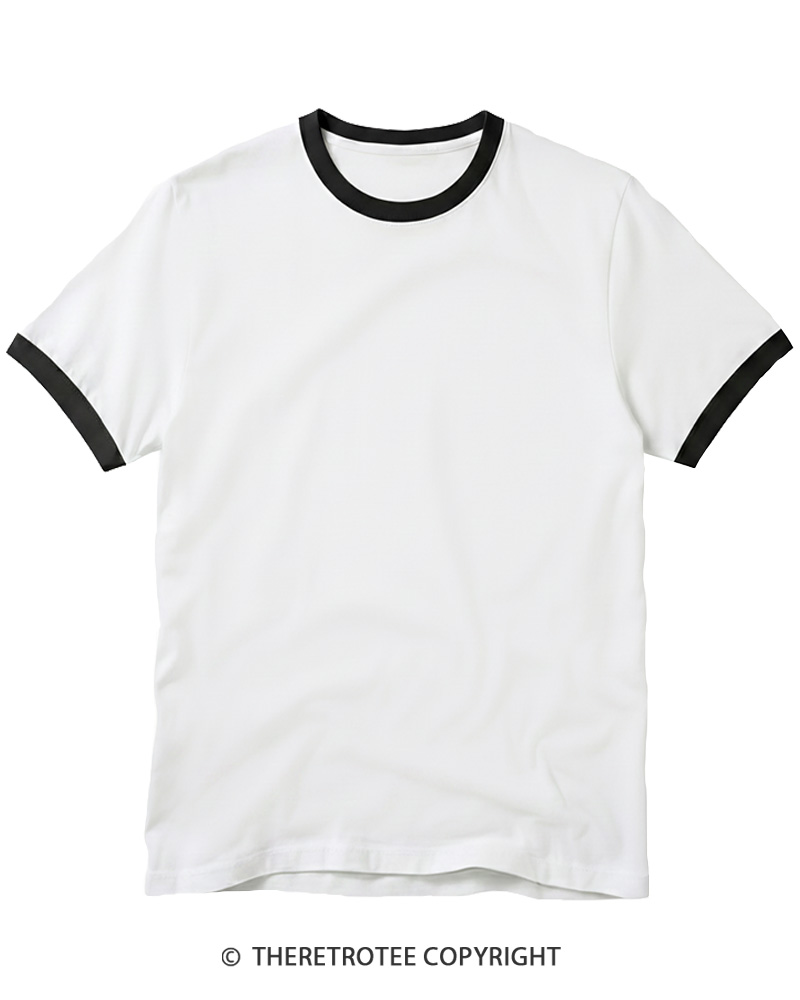 TheRetroTee TheRetroTee Essential Ringer T-shirt