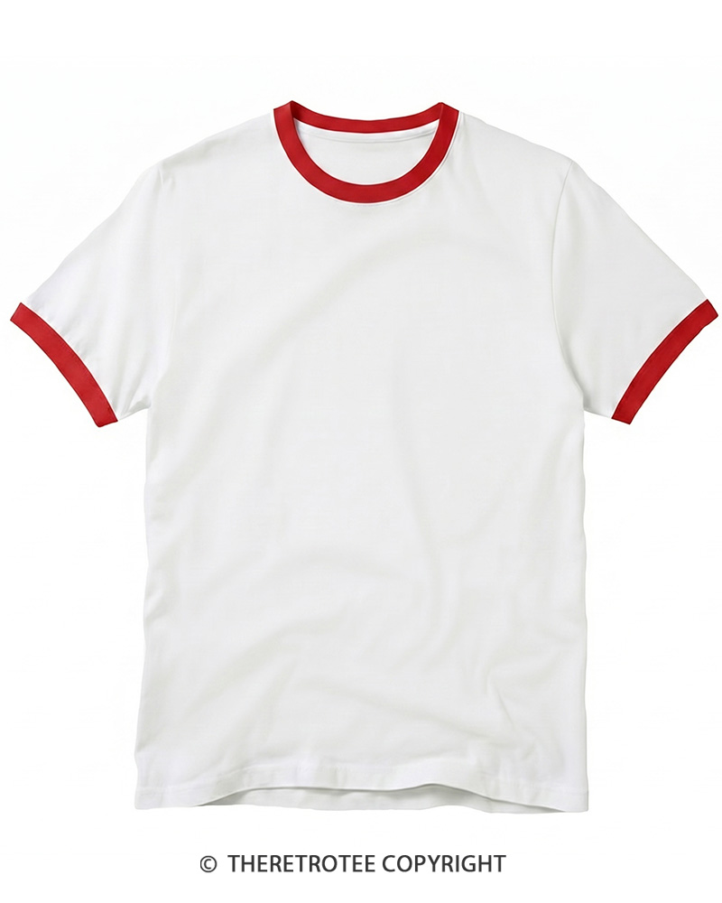 TheRetroTee TheRetroTee Essential Ringer T-shirt