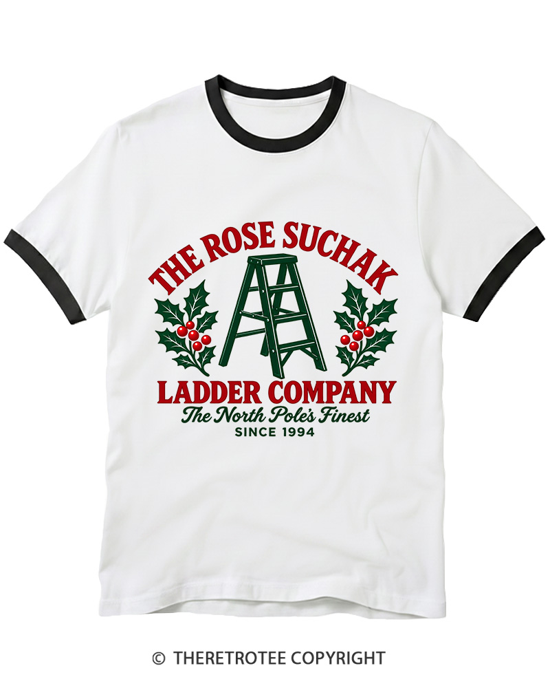 TheRetroTee The North Pole’s Finest 1990s Ringer T-Shirt