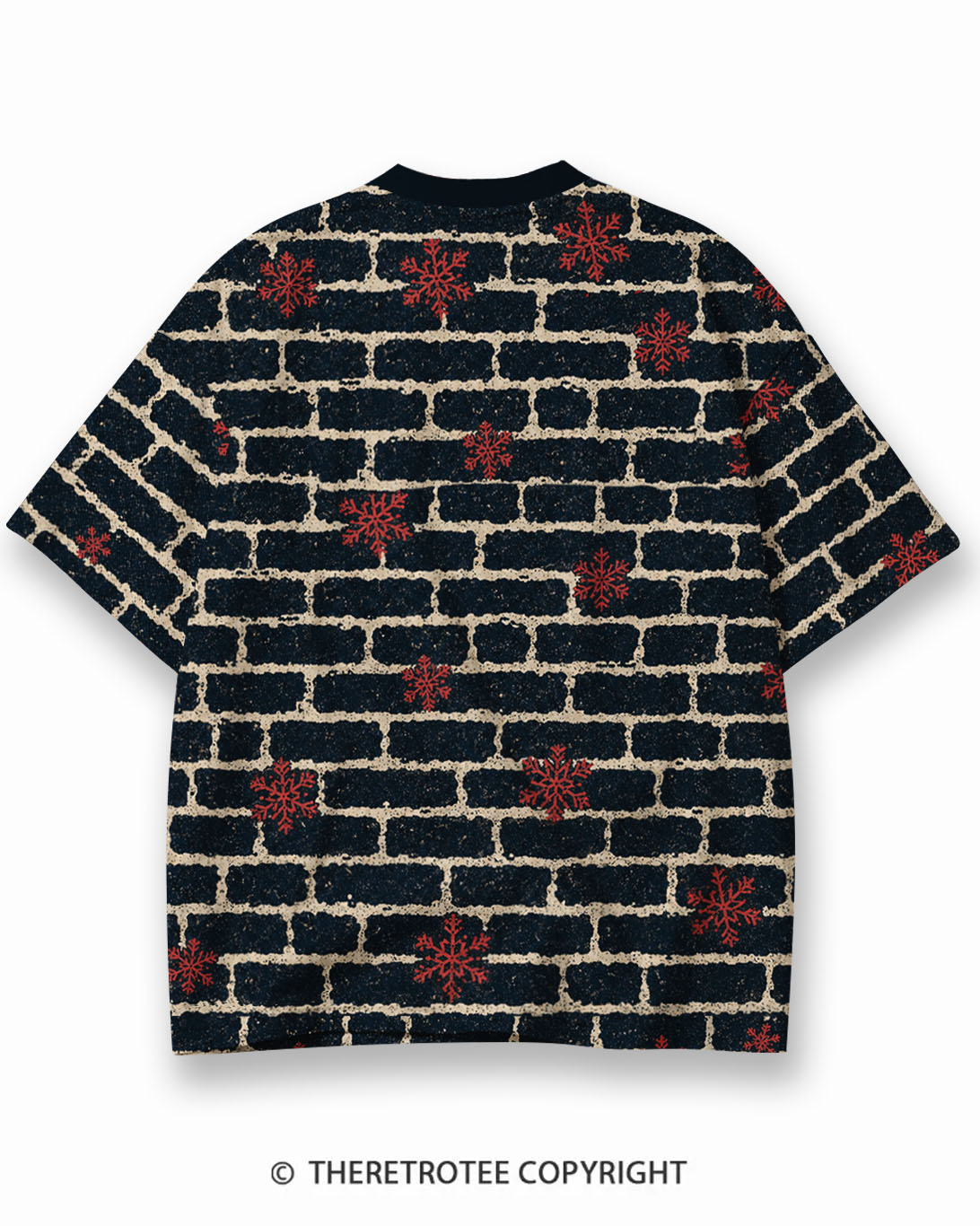 TheRetroTee XXX Eco Oversized Striped Ringer T-Shirt
