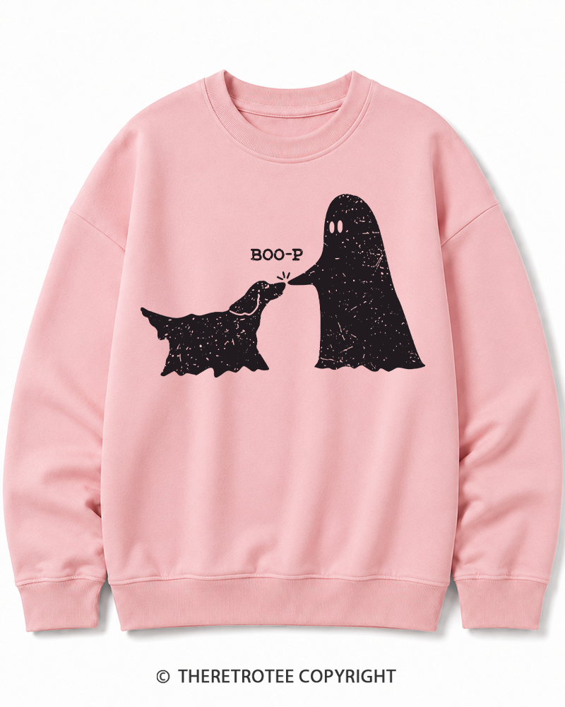 TheRetroTee Boonana 1980s Halloween Cotton Sweatshirt