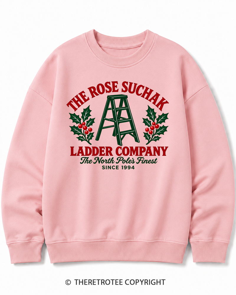 TheRetroTee The North Pole’s Finest 1990s Christmas Cotton Sweatshirt